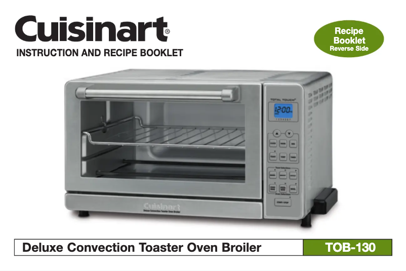 Image de la première page du manuel de l'appareil TOB-130