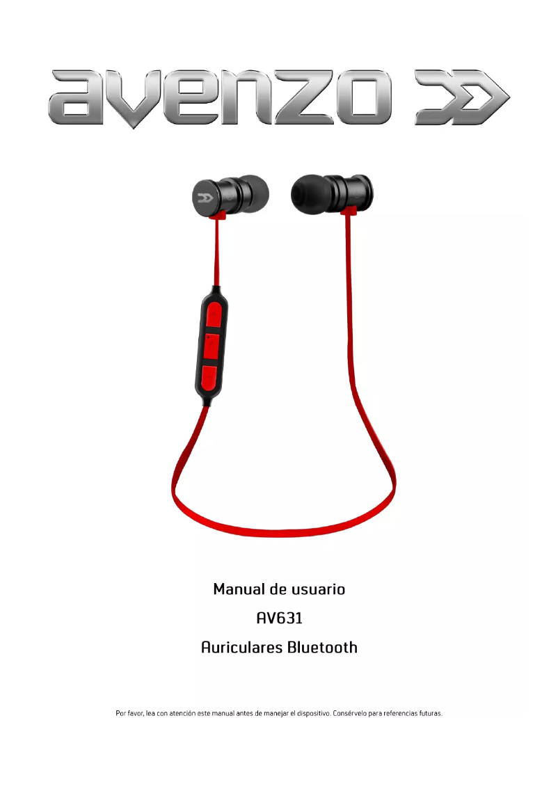 Image de la première page du manuel de l'appareil AV631NG