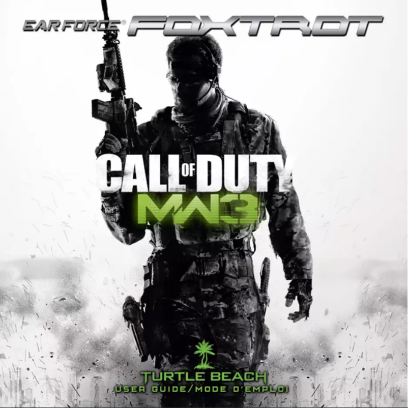 Page n°1 - Manuel utilisateur Turtle Beach Ear Force Foxtrot Modern Warfare 3