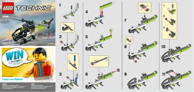 Image de la première page du manuel de l'appareil Technic 30465
