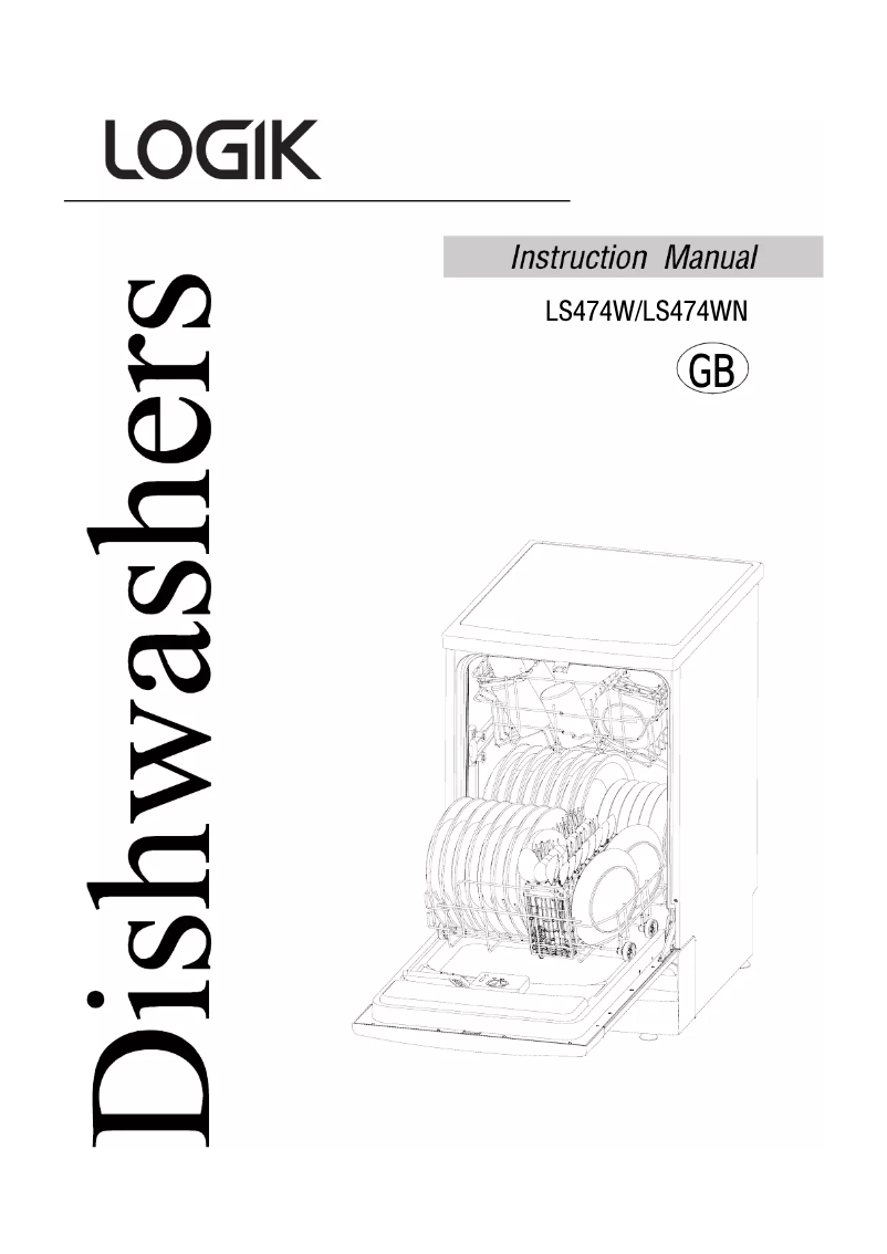 Image de la première page du manuel de l'appareil LS474W