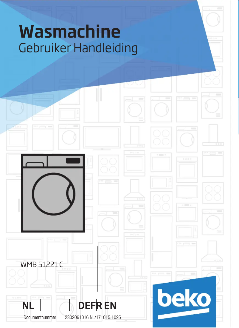 Image de la première page du manuel de l'appareil WMB 51221 C