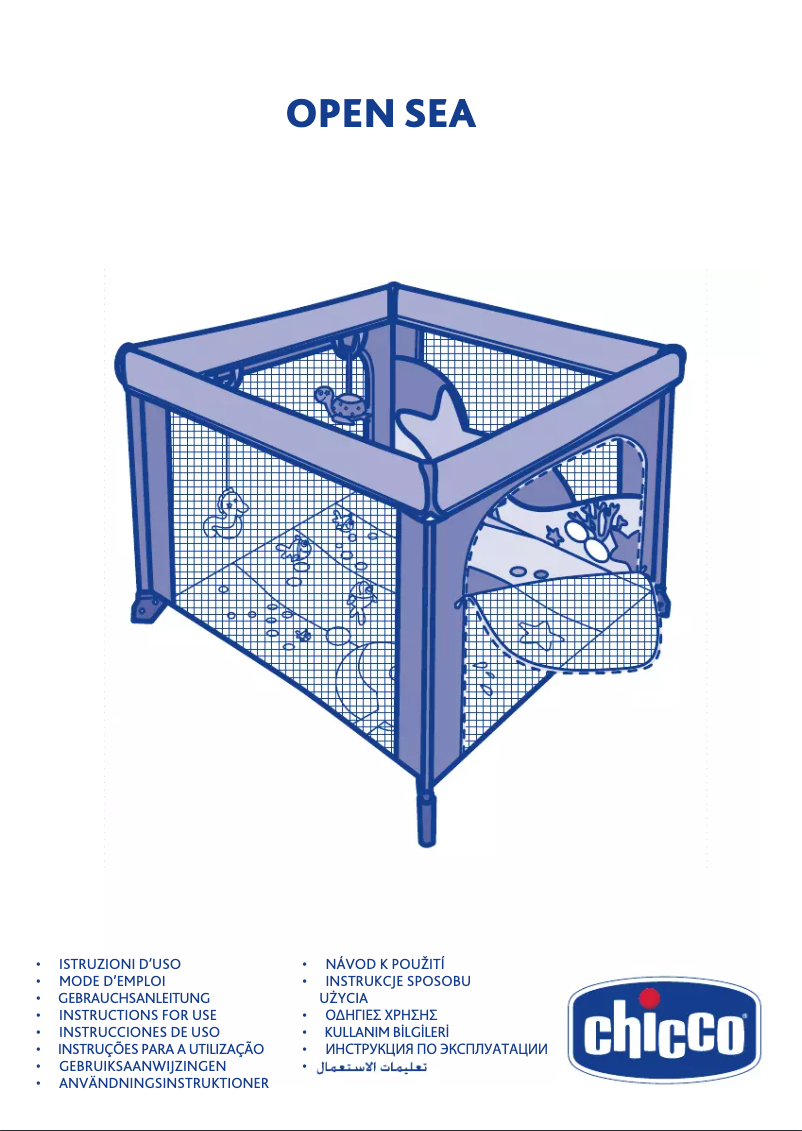 Page 1 de la notice Manuel utilisateur Chicco Open Park