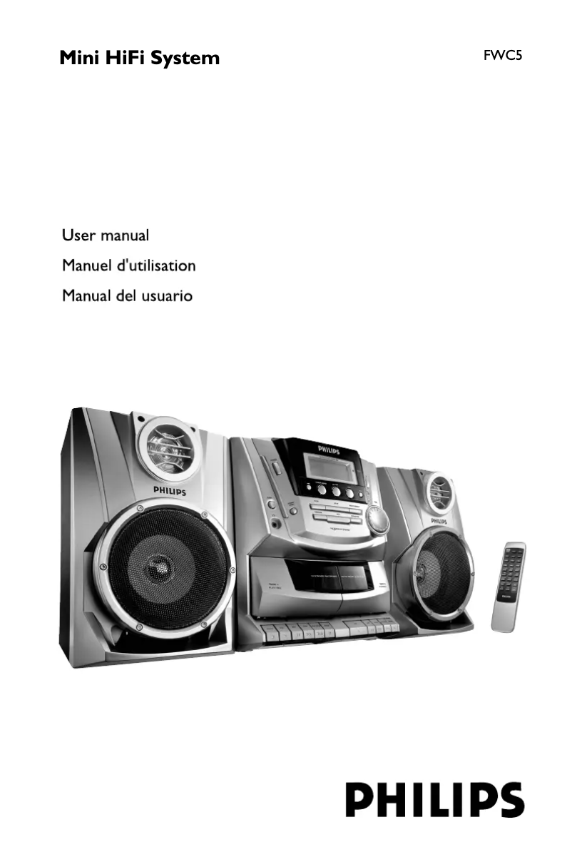 Image de la première page du manuel de l'appareil FWC5