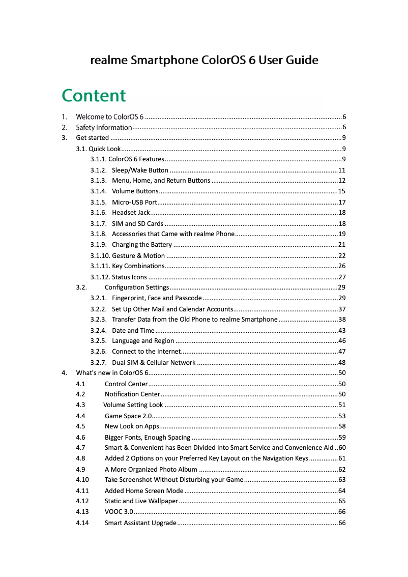 Page n°1 - Manuel utilisateur Realme X2 Pro