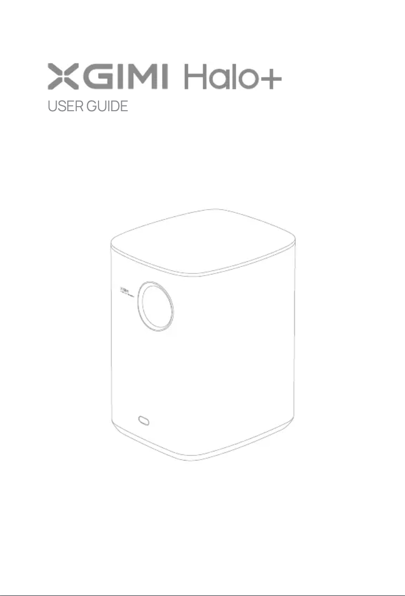 Page n°1 - Manuel utilisateur XGIMI Halo