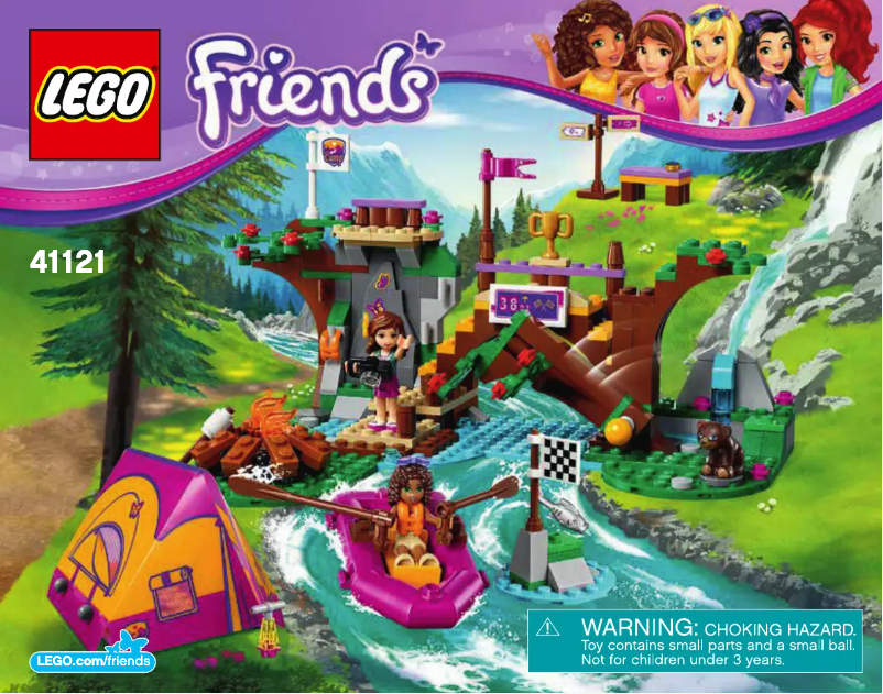 Page 1 de la notice Manuel utilisateur Lego Friends 41121