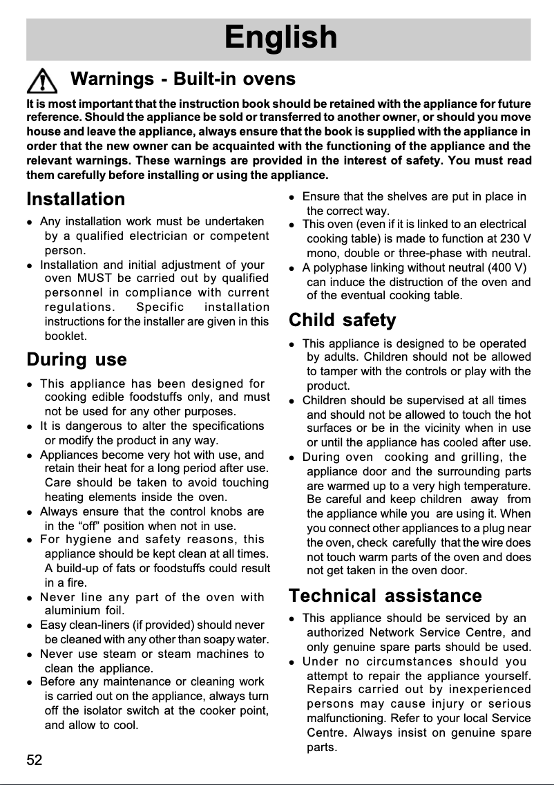 Page 1 de la notice Manuel utilisateur Zanker ZKH7425A