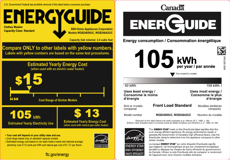 Image de la première page du manuel de l'appareil WGB246AXUC