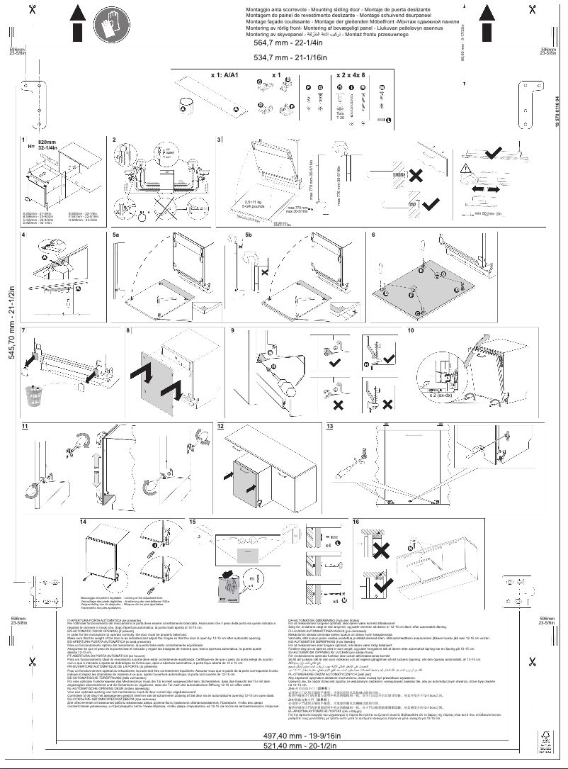 Page n°1 - Manuel utilisateur Smeg STL7233L