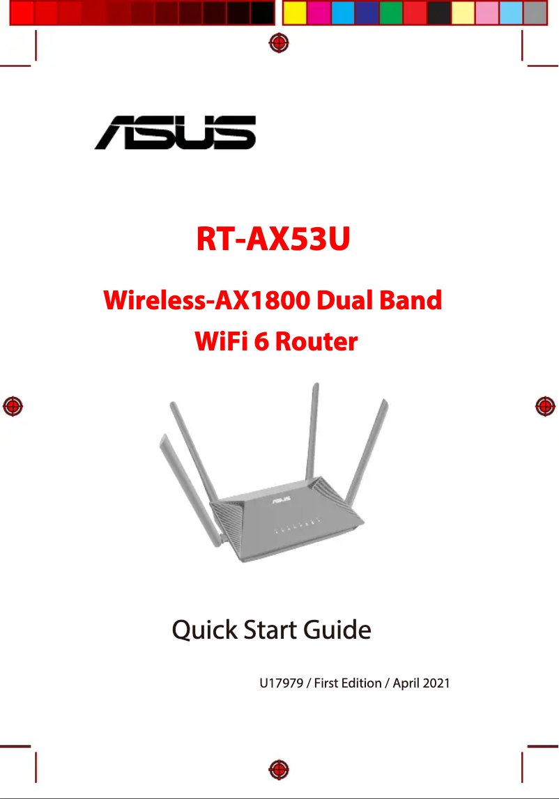Page n°1 - Manuel utilisateur Asus RT-AX53U