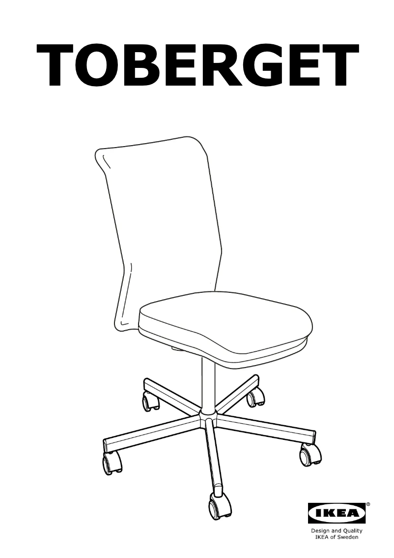 Image de la première page du manuel de l'appareil TOBERGET 204.322.44