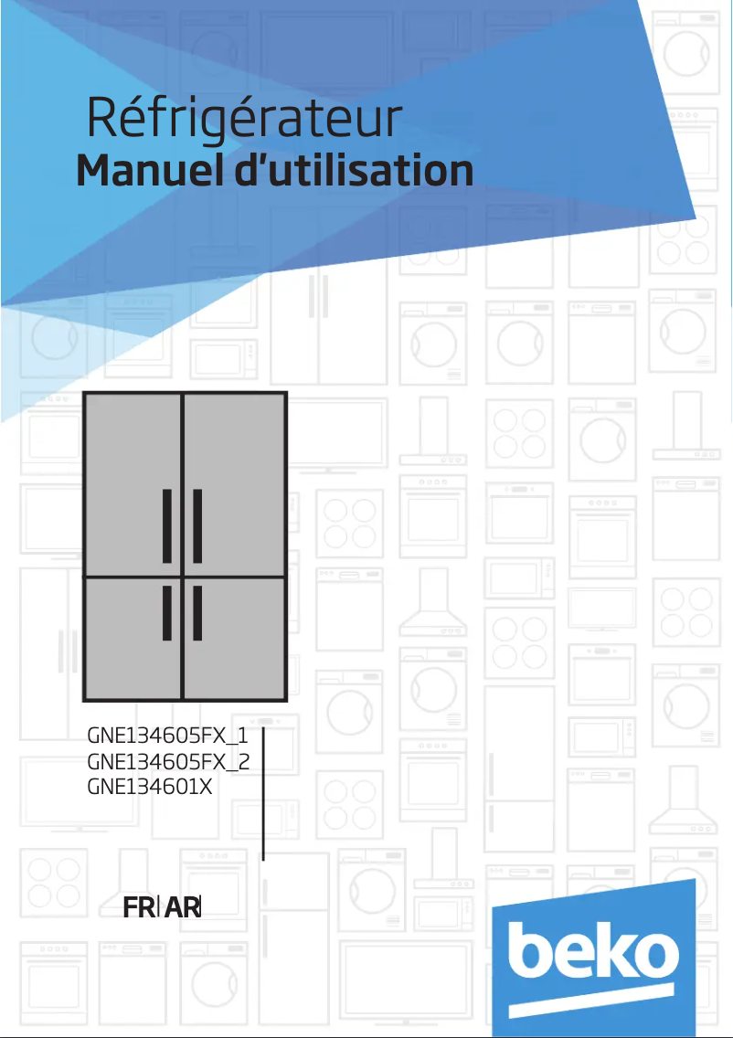 Image de la première page du manuel de l'appareil GNE 134601 X