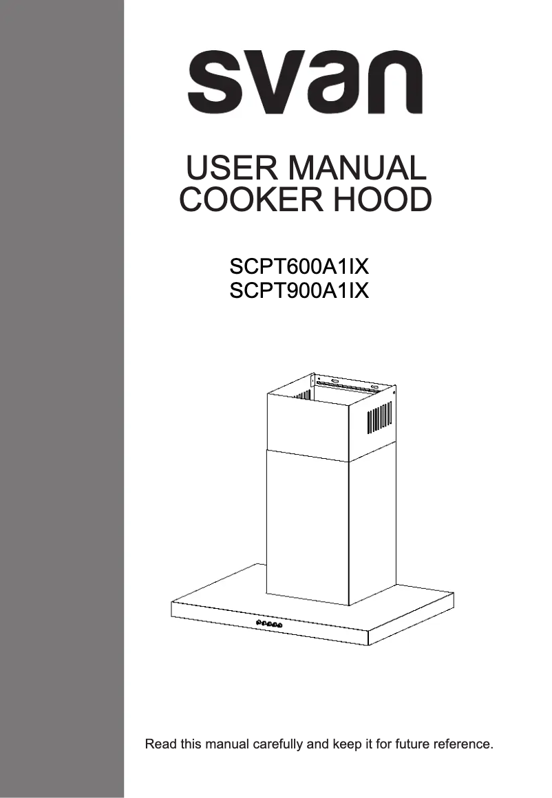 Image de la première page du manuel de l'appareil SCPT900A1IX