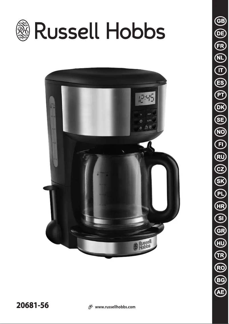 Page n°1 - Manuel utilisateur Russell Hobbs Legacy 20681-56