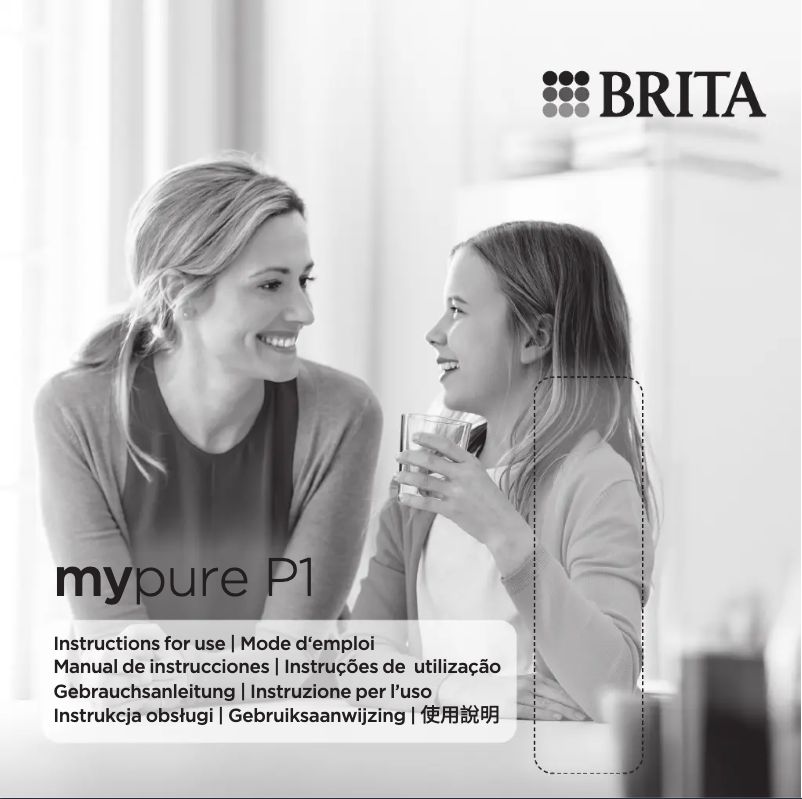 Page 1 de la notice Manuel utilisateur BRITA MyPure P1