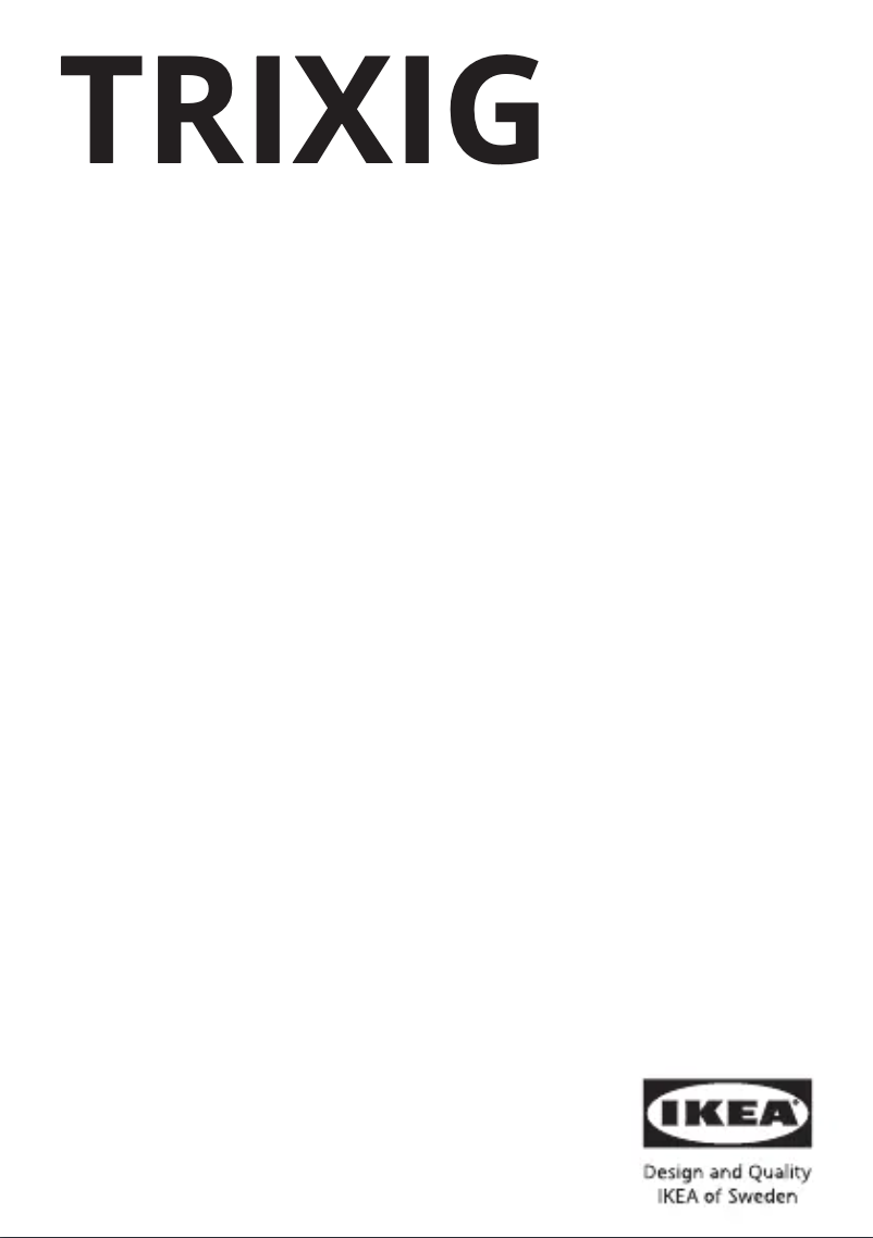 Imagen de la primera página del manual del dispositivo TRIXIG 605.669.91