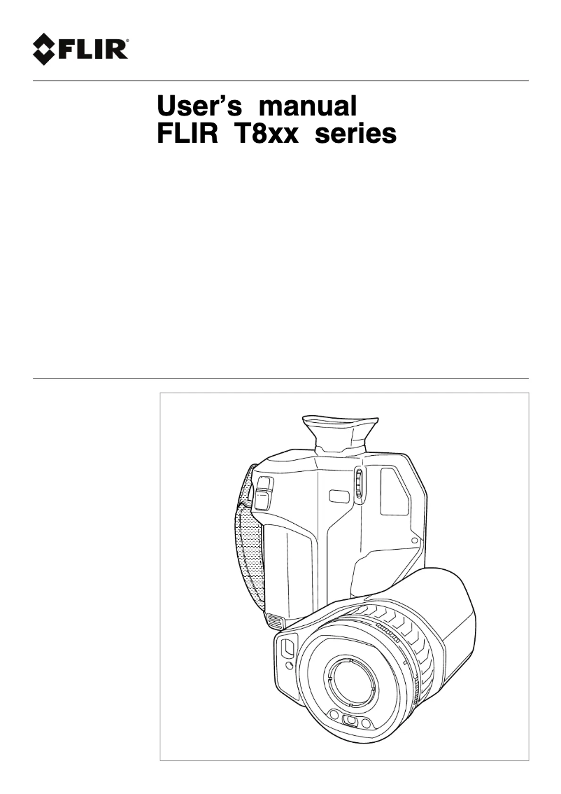 Page 1 de la notice Manuel utilisateur FLIR T540