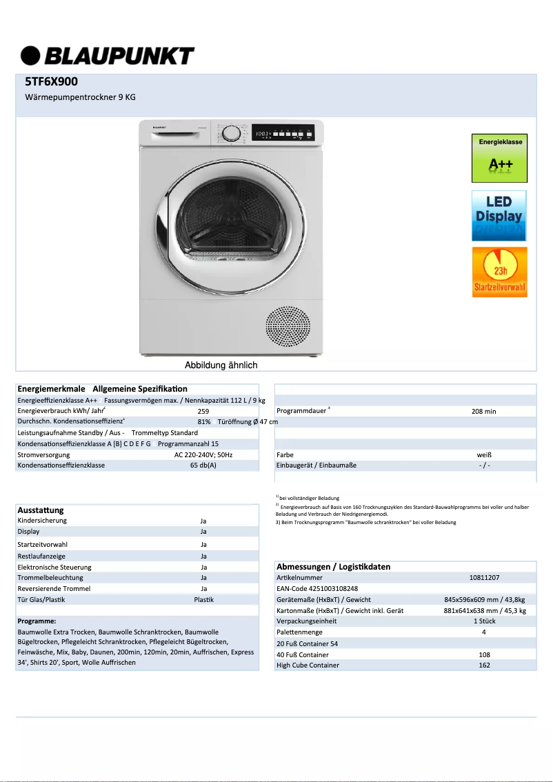 Image de la première page du manuel de l'appareil 5TF6X900