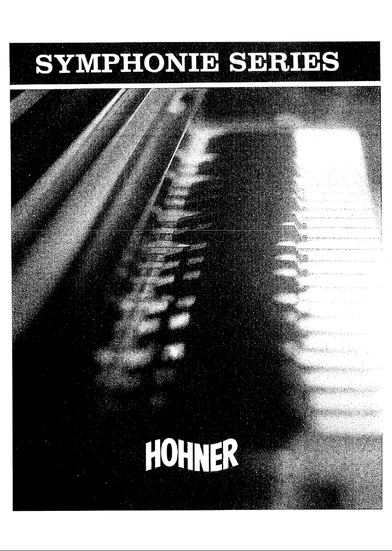 Página 1 del manual Manual de usuario Hohner Symphonie D94