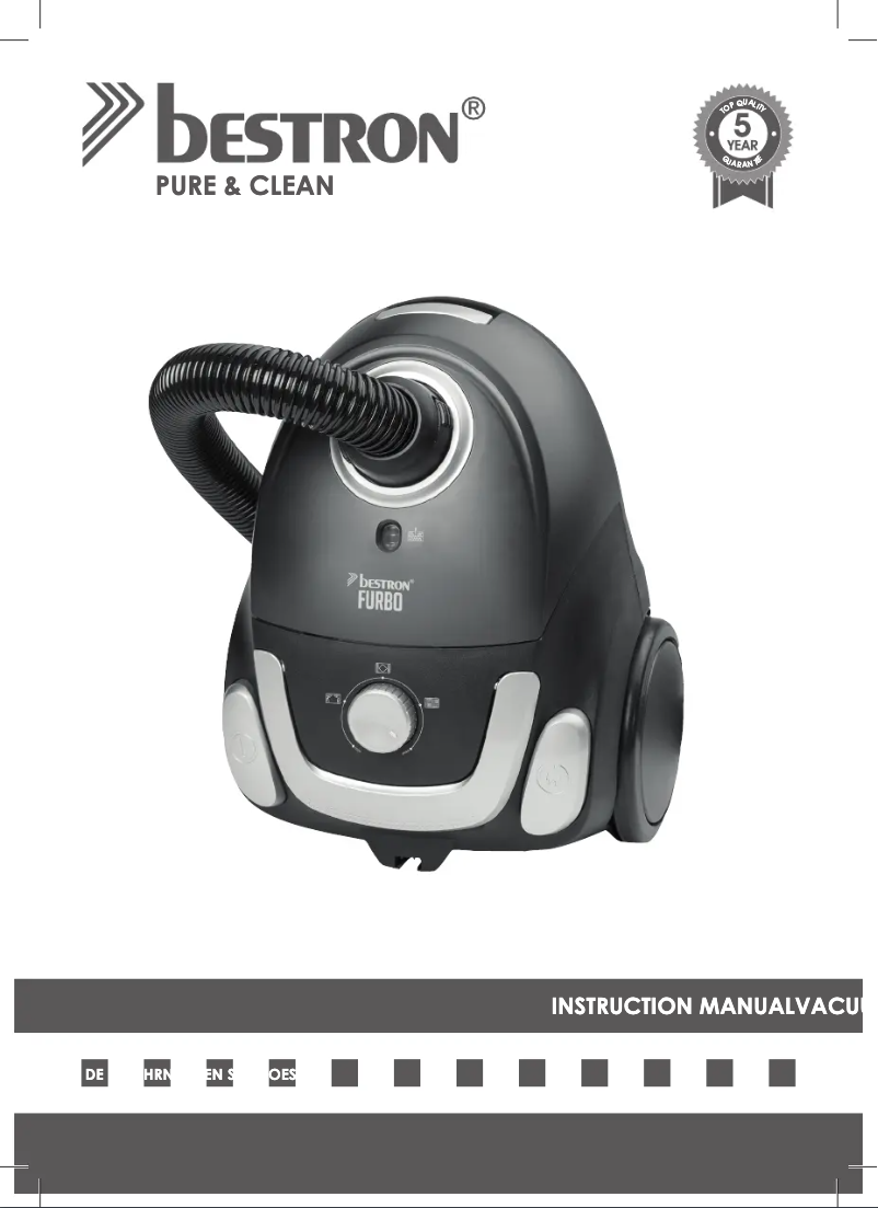 Page n°1 - Manuel utilisateur Bestron Farbo ABG450ZRE