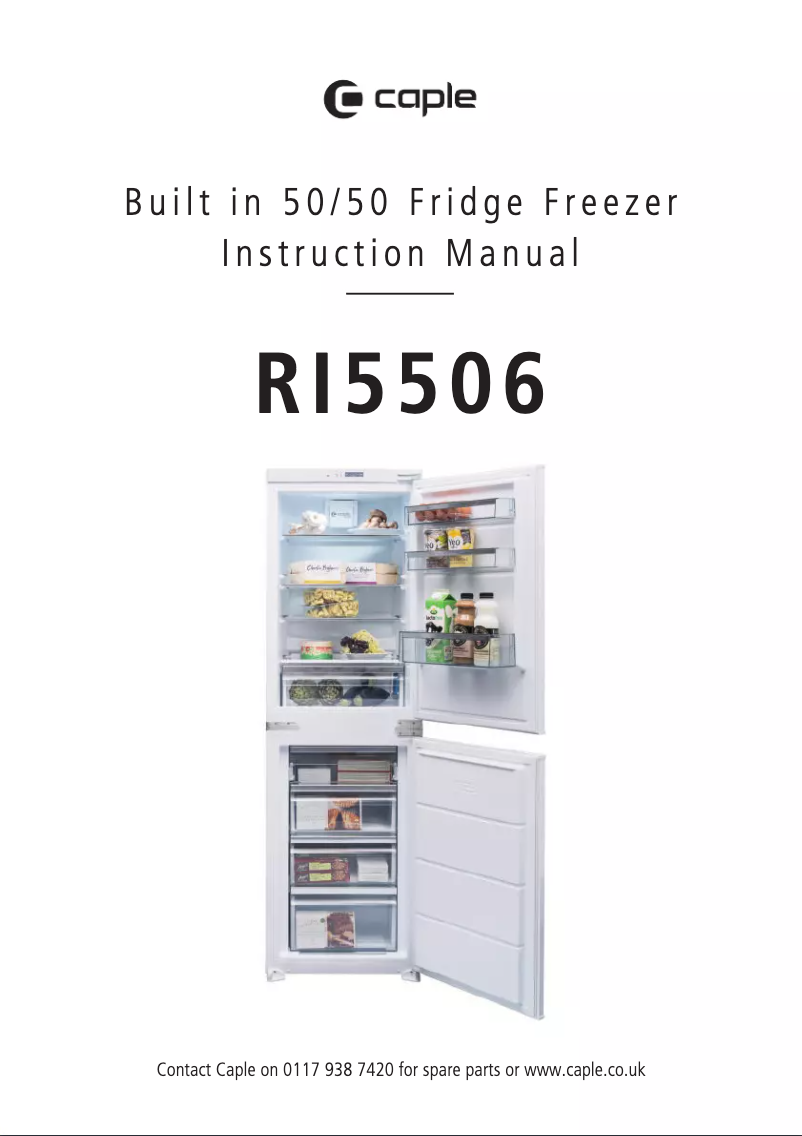 Page 1 de la notice Manuel utilisateur Caple Ri5506