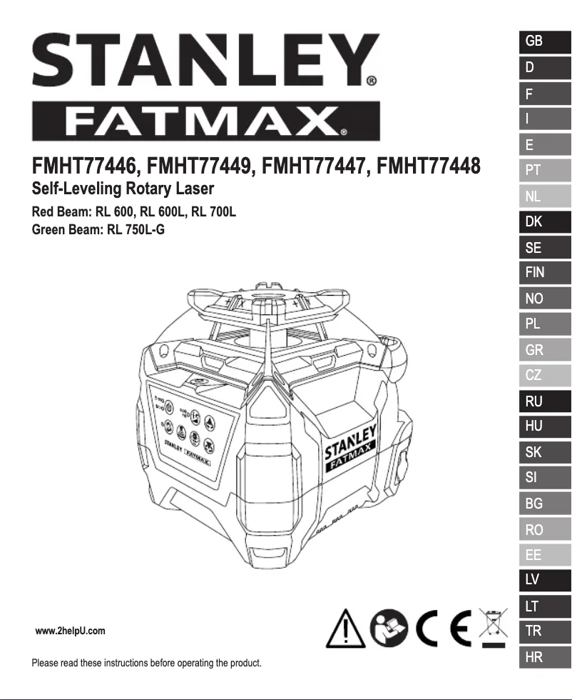 Imagen de la primera página del manual del dispositivo FMHT77447