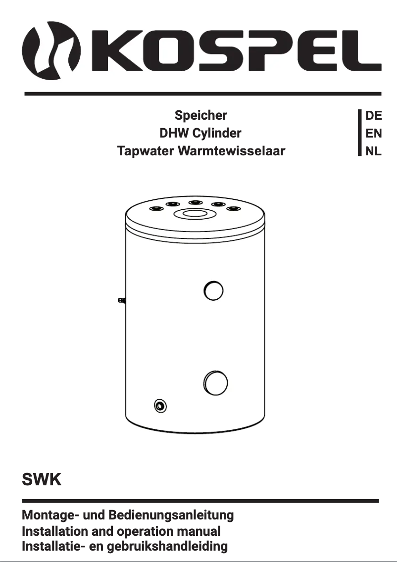 Página 1 del manual Manual de usuario Kospel SWK-150