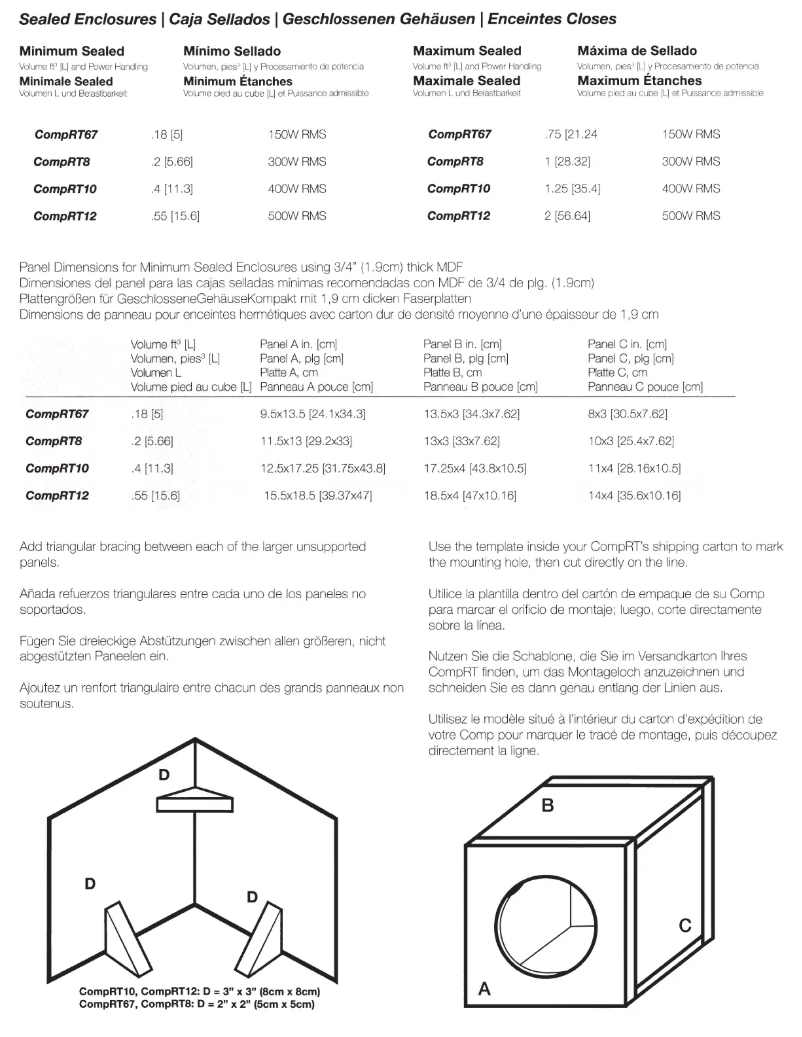 Image de la première page du manuel de l'appareil CompRT67