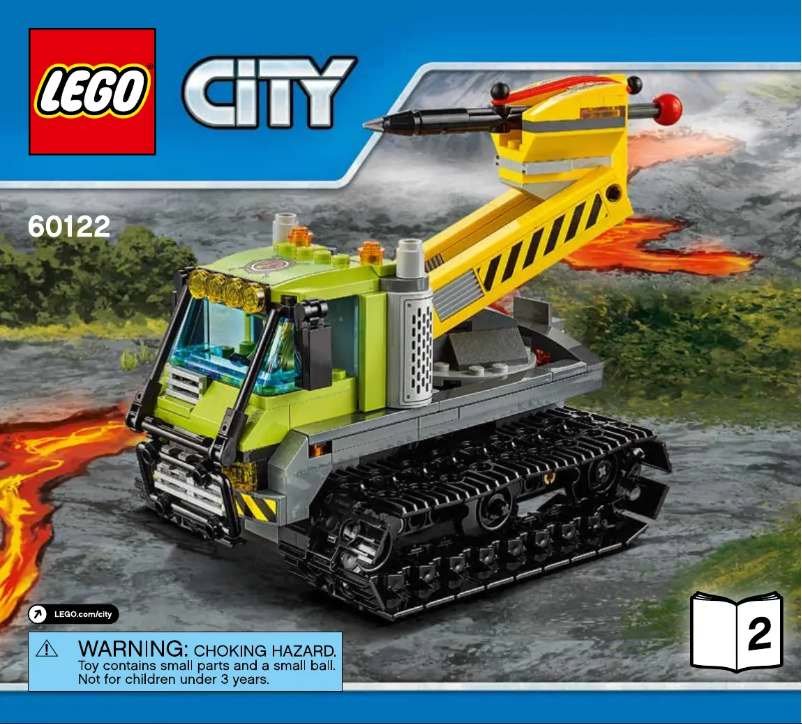 Page n°1 - Manuel utilisateur Lego City 60122