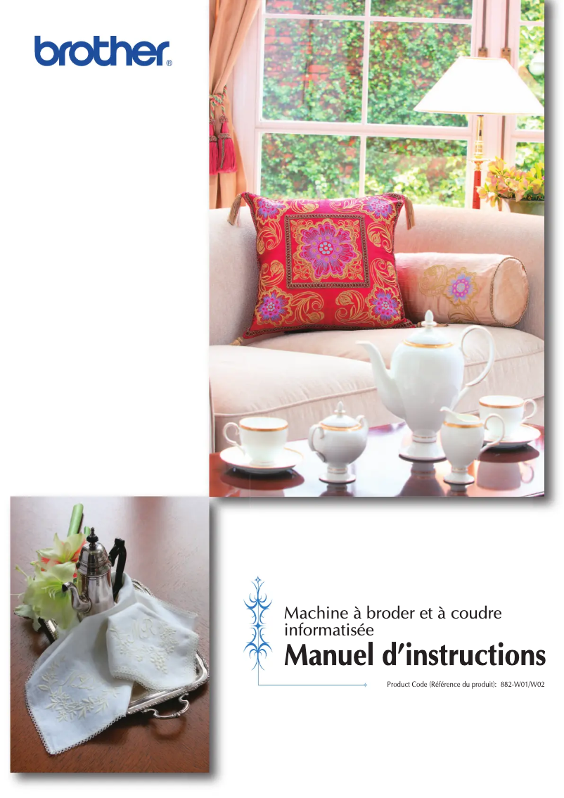 Page n°1 - Manuel utilisateur Brother Innov-is 6000D