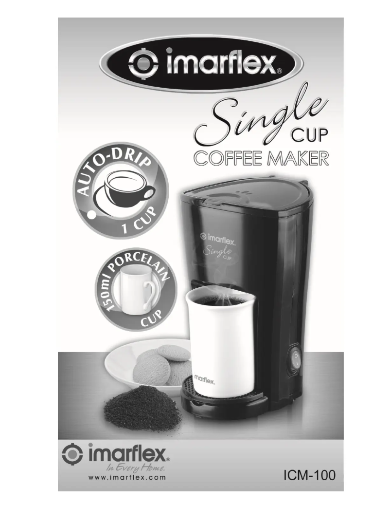 Page 1 de la notice Manuel utilisateur Imarflex ICM-100