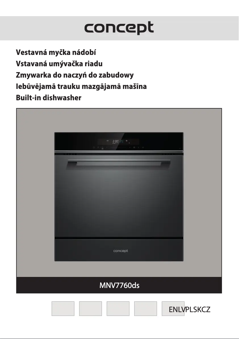 Image de la première page du manuel de l'appareil MNV7760DS