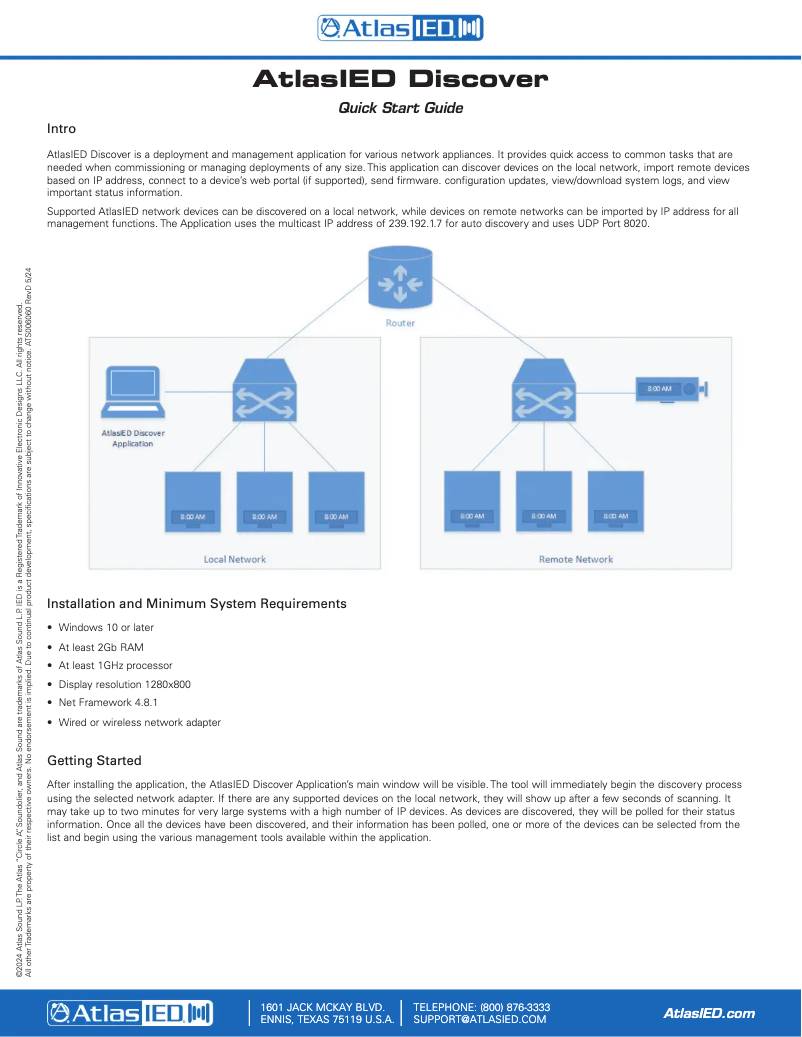 Image de la première page du manuel de l'appareil IP-SDM