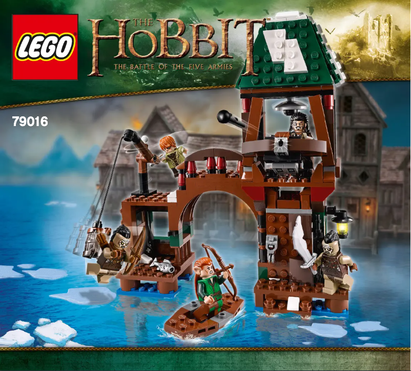 Page 1 de la notice Manuel utilisateur Lego Hobbit 79016