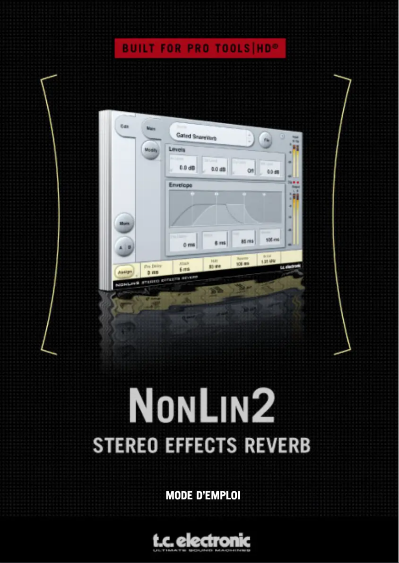 Image de la première page du manuel de l'appareil NonLin2 TDM