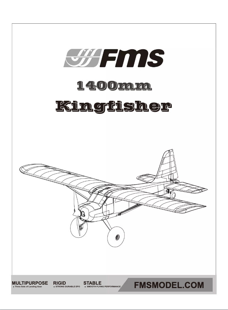 Page 1 de la notice Manuel utilisateur FMS Kingfisher