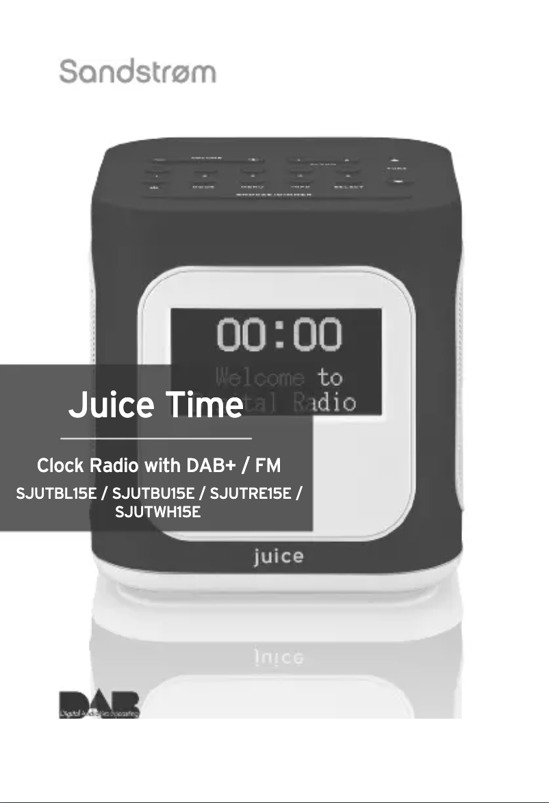 Página 1 del manual Manual de usuario Sandstrøm Juice SJUTRE15E