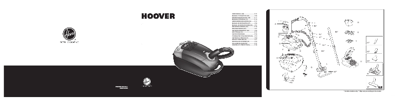 Page n°1 - Manuel utilisateur Hoover ATC18LI 011