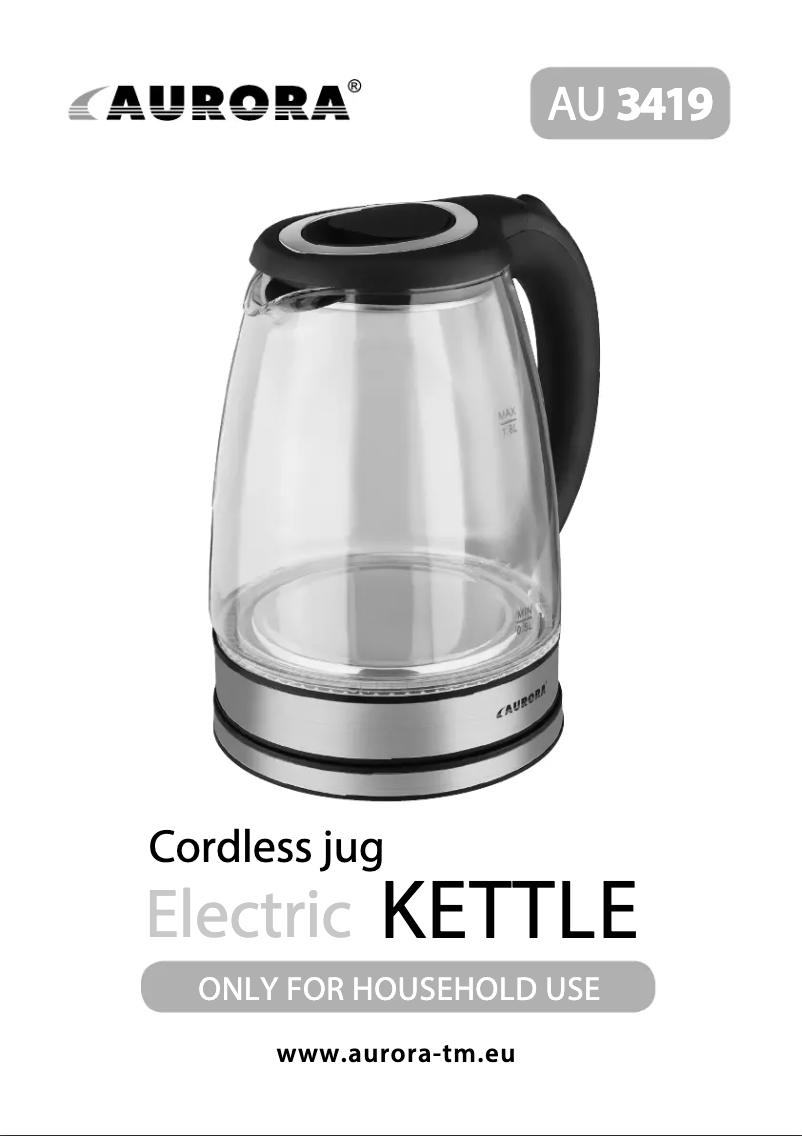 Page 1 de la notice Manuel utilisateur Aurora AU3419