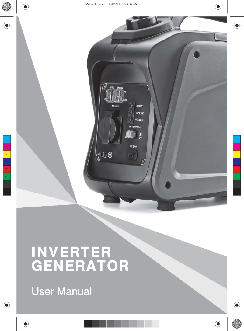 Page 1 de la notice Manuel utilisateur Gentrax Inverter 2.0kW