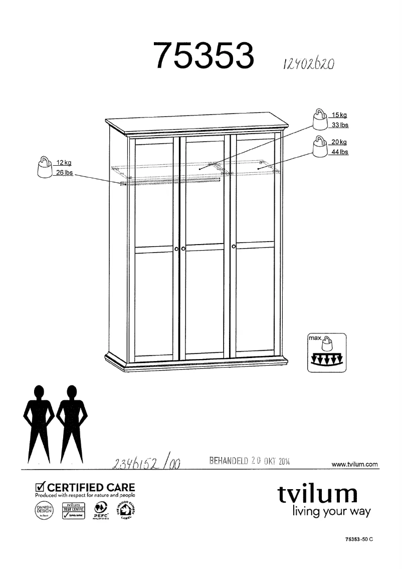 Page 1 de la notice Manuel utilisateur Leen Bakker Fleur