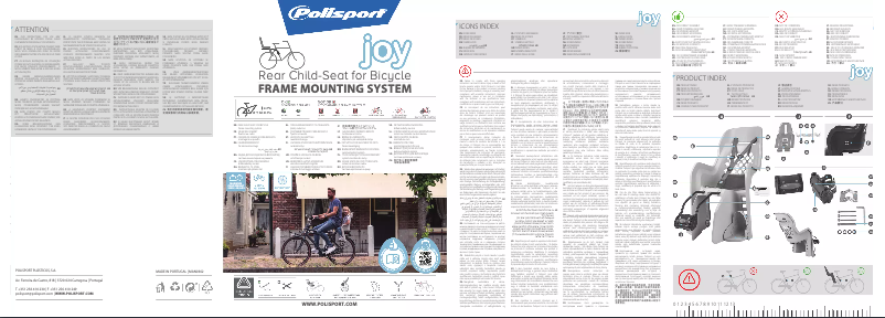 Page 1 de la notice Manuel utilisateur Polisport Joy