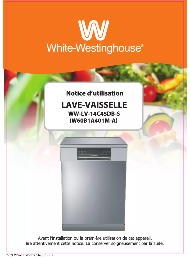 Page n°1 - Manuel utilisateur White-Westinghouse WW-LV-14C45DB-S