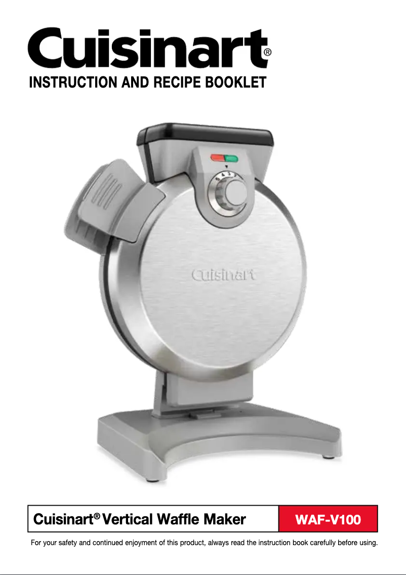 Image de la première page du manuel de l'appareil WAF-V100