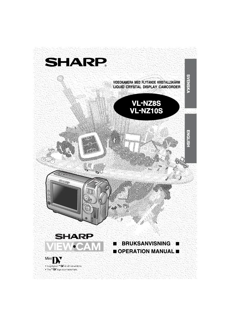 Page n°1 - Manuel utilisateur Sharp VL-NZ10S