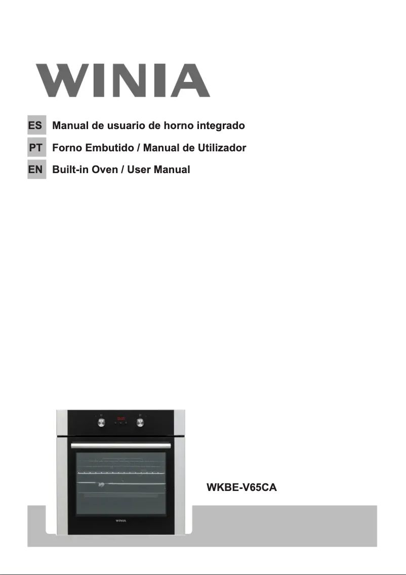 Image de la première page du manuel de l'appareil WKBE-V65CA