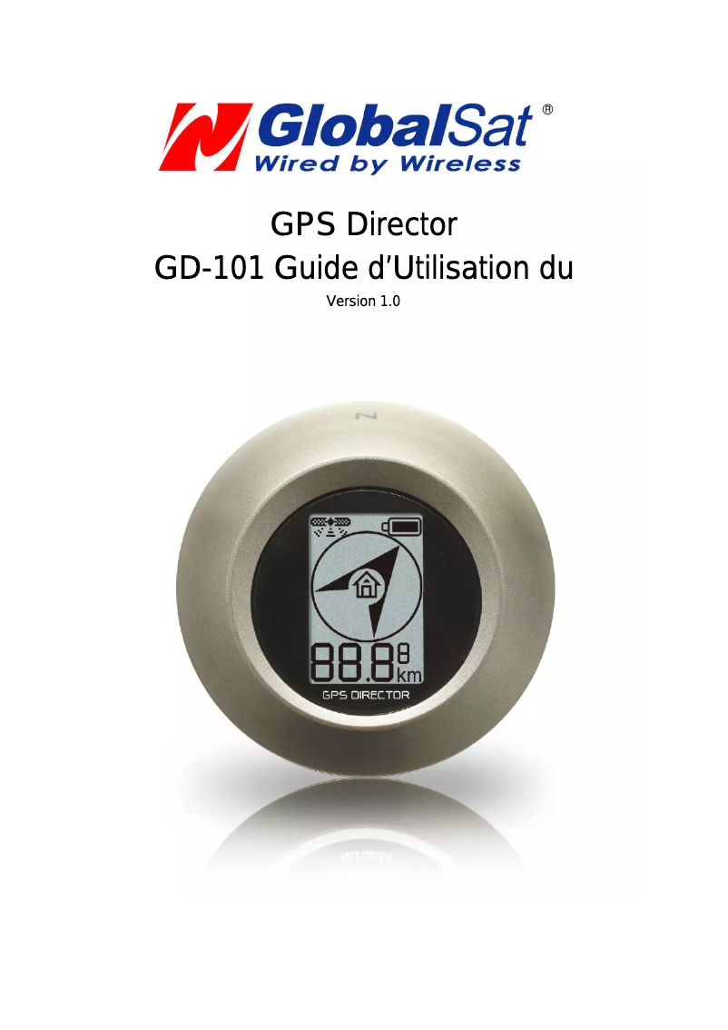 Página 1 del manual Manual de usuario GlobalSat GD-101