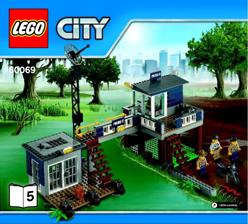 Page 1 de la notice Manuel utilisateur Lego City 60069