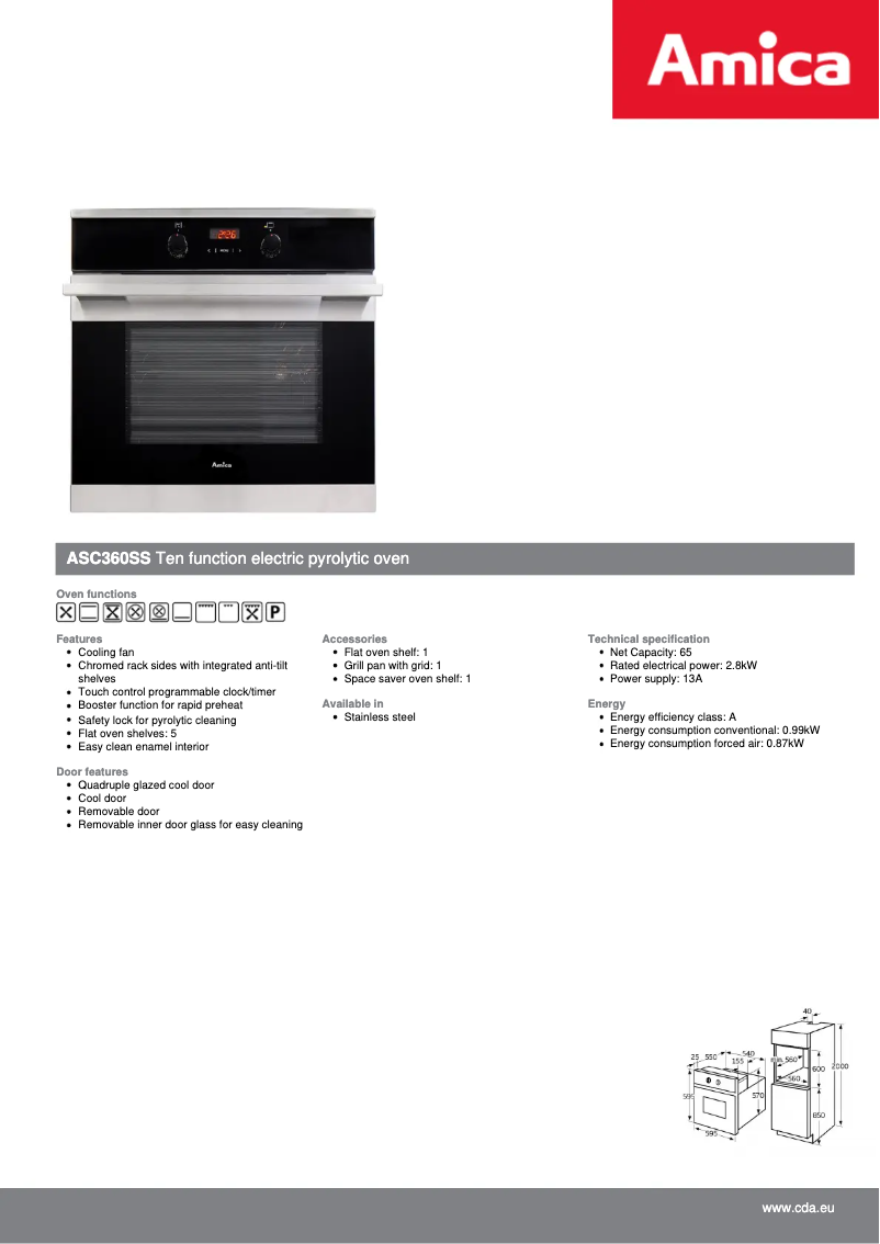 Image de la première page du manuel de l'appareil ASC360SS